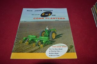 John Deere 494 694 Corn Planter For 1958 Dealer 