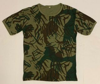 1970s Rhodesian Army Camo T - Shirt,  Size Large