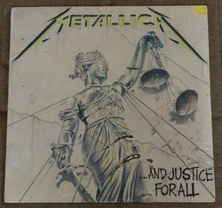 Metallica - 1988.  And Justice For All Lp Elektra 9 60812 - 1