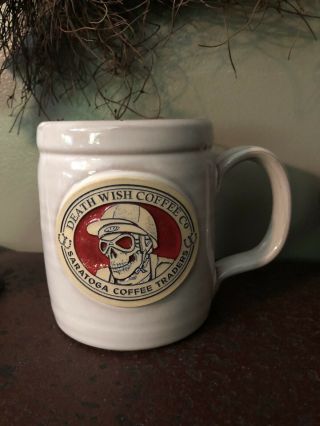 Saratoga Coffee Traders Death Wish Coffee Mug 2017