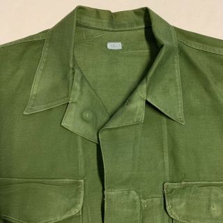 Vietnam Era USMC Cotton Sateen Utility Shirt 2