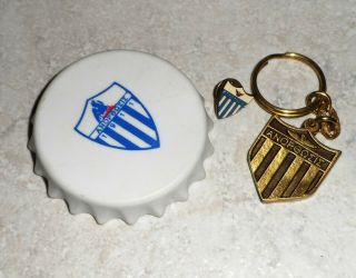 Vintage Key Lot3 Key Ring Key Chain Pin Bottle Opener Anorthosis Cyprus Football