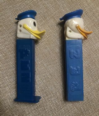 Vintage Donald Duck Pez Dispenser No Feet Hong Kong