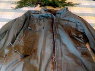 Us Army M 65 Field Jacket Extra Large Long Vietnam