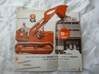Allis - Chalmers Tractor Brochure / Ad For Model Hd6g Crawler Tractor