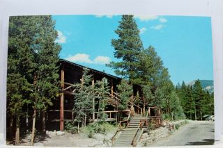Colorado Co Rocky Mountain National Park Grand Lake Lodge Postcard Old Vintage C