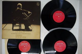 Pierre Fournier J.  S.  Bach Suites For Unaccompanied Philips 25pc - 166 - 68 Japan 3lp
