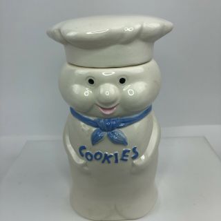 Pillsbury Doughboy Cookie Jar Vintage 1989