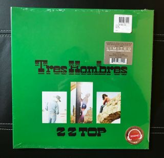 Zz Top - Tres Hombres,  Limited Jalapeno Green Vinyl Lp Gatefold &