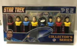 Star Trek Pez Dispensers Collectors Series Limited Edition Box Set