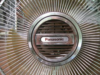 Panasonic 5 - Way Oscillation 3 - speed 12 - in.  oscillating table fan,  f1208C 3