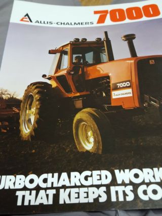 Allis - Chalmers 7000 Tractor Brochure