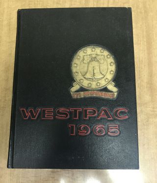 Uss Independence (cva - 62) 1965 Westpac Deployment Cruise Book Cruisebook