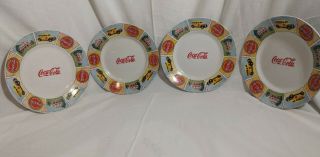 4 Coca Cola Good Old Days Small Plates By Gibson