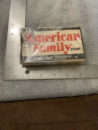 Vintage 1930’s Kirk’s American Family Soap Bar Proctor & Gamble Rare