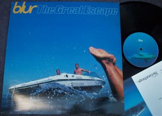Blur The Great Escape 1995 Uk Vinyl A1/b1 Strong Ex Plus Damon Albarn