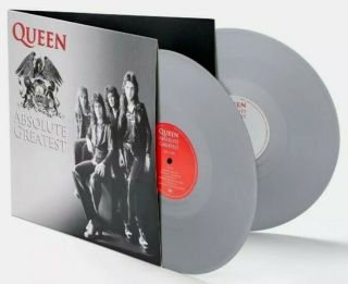 Absolute Greatest 2lp Silver Vinyl German Tchibo - Queen Freddie Mercury