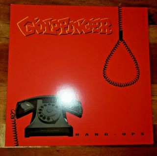 Goldfinger Hang - Ups Hangups Red Colored Vinyl Record Lp Gatefold Very Rare