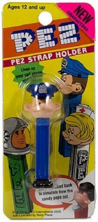Policeman Strap Holder - Series B - 2005 - Rare From Japan - Moc