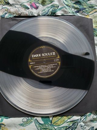 Dark Souls III 3 Video Game Soundtrack Vinyl LP Black Orb Trilogy 3