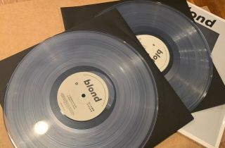 Frank Ocean Blond 2lp Deluxe Edition Clear Vinyl Blonde
