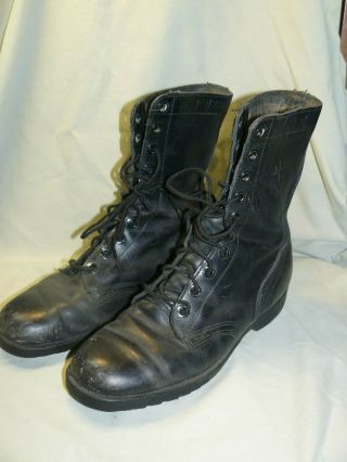 Vintage U.  S.  Military Combat Boots Size 8.  5 R