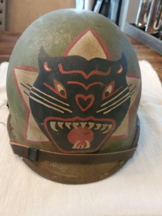 Vietnam Era Arvn Ranger M1 Ground Troop Helmet Complete W/liner