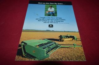 John Deere Hay System For 1989 Dealer 