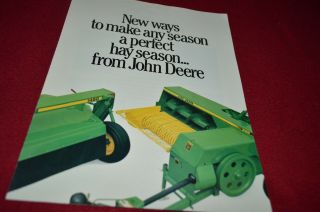 John Deere Hay Equipment For 1987 Dealers Brochure Dcpa8