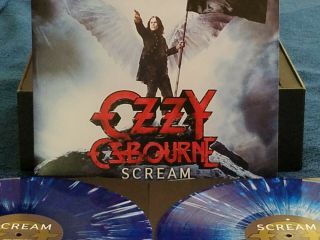 Ozzy Osbourne Scream Vinyl Lp From See You On The Other Side Box/ With Poster
