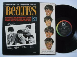 Beatles - Songs,  Pictures And Stories - Vee Jay 1092 - Gatefold - Vg,