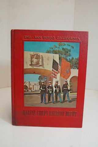 (s) 1965 San Diego California Marine Corps Recruit Depot Book Platoon 303