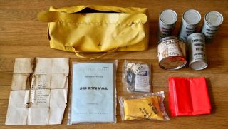 Vintage Us Air Force Survival Kit From The 1960 