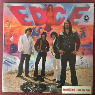 Edge - Paul Massaad - 1970 Self - Titled Hard Rock Lp On Nose - Nm Promo