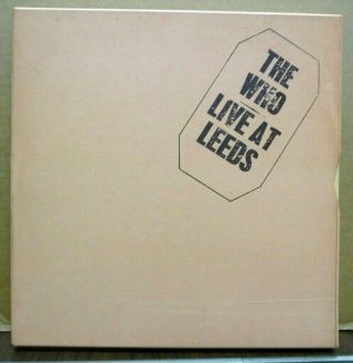 The Who Live At Leeds - 40th Anniversary Deluxe Edition 4 - Cd / Lp / 7 ",  Book