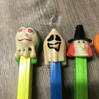 Vintage Spooky Pez Ghost Witch Pumpkin Ghosts Halloween 1990s Candy Dispenser 2