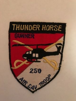 Thunder Horse 11th Acr Vietnam Patch