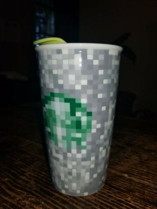 Starbucks 2012 12 Oz Rodarte Travel Mug Limited Edition - Cammo Pixels
