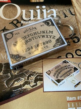 1998 Hasbro Ouija Board Keychain Drawer Slides and Stores Mini Message 2