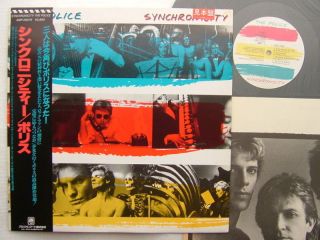 Promo Label The Police Synchronicity