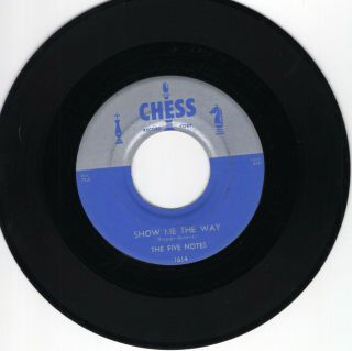 The Five Notes 45 Park Your Love/Show Me The Way CHESS DOO WOP M - 386 2