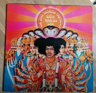 Jimi Hendrix Lp Axis Bold As Love Uk Track Stereo 1st Press A1 B1