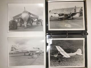 Estate Find Vietnam Era Photo Album Black And White 35 Photographs Air Force 2