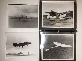Estate Find Vietnam Era Photo Album Black And White 35 Photographs Air Force 3