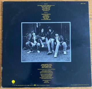 RAMONES Road To Ruin SIRE 1978 YELLOW VINYL UK 1ST PRESSING LP SRK6063 3