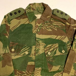 Rhodesian Brush Stroke Camo Field Jacket With 2 Button Pockets 2