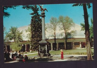 Old Vintage Postcard Of Mormon Tabernacle Seagull Monument Salt Lake City Utah