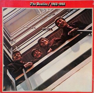 The Beatles - 1962 - 1966 - Red Album - Pcsp 717 - 1st Press - 1973 Uk Vinyl 2lp