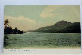 York Ny Lake George Black Mt Postcard Old Vintage Card View Standard Post Pc