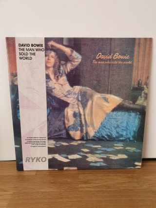 David Bowie - The Man Who The World - Clear Vinyl Double Lp - Ryko 90
